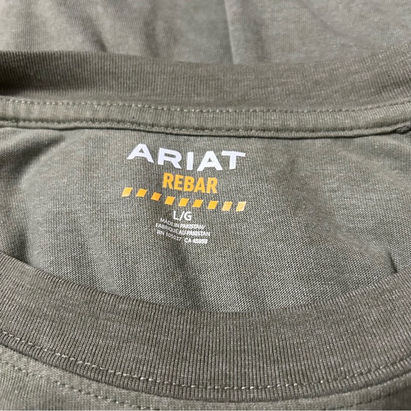 Ariat Rebar Cotton Strong T-Shirt - Large - Picture 4 of 7